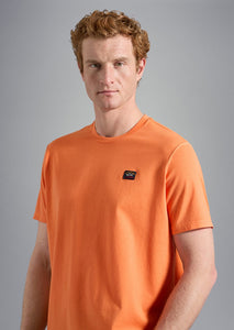 T-Shirt homme Paul & Shark orange 