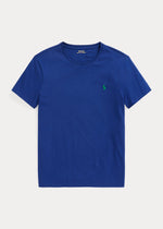 Laden Sie das Bild in den Galerie-Viewer, T-Shirt Ralph Lauren marine en coton | Georgespaul
