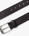 Ceinture Levi's® noire en cuir - Georgespaul