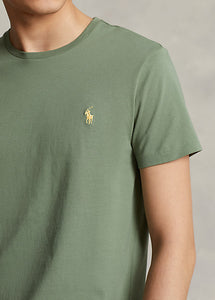 T-Shirt Ralph Lauren kaki en coton | Georgespaul