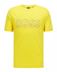 T-Shirt BOSS jaune en coton - Georgespaul