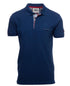 Polo poche poitrine Ethnic Blue marine - Georgespaul