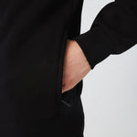 Afbeelding in Gallery-weergave laden, Sweat zippé Lacoste noir en coton | Georgespaul
