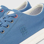 Afbeelding in Gallery-weergave laden, Baskets Tommy Hilfiger bleues en toile pour homme I Georgespaul
