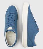 Afbeelding in Gallery-weergave laden, Baskets Tommy Hilfiger bleues en toile pour homme I Georgespaul
