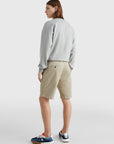 Bermuda Tommy Hilfiger beige en coton bio stretch - Georgespaul