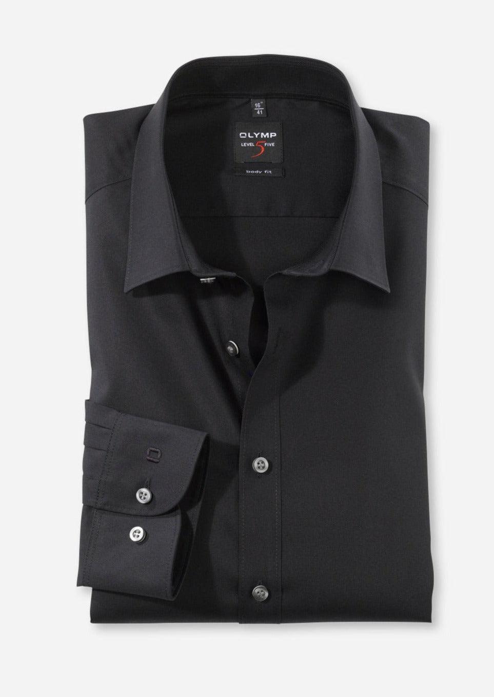 Chemise OLYMP noire - Georgespaul