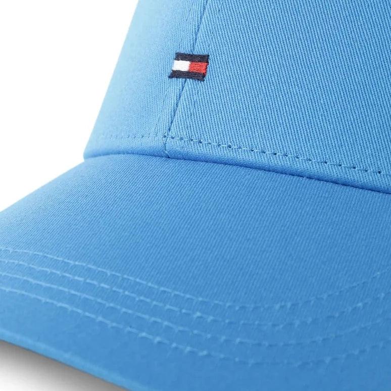 Casquette Tommy Hilfiger bleue en coton bio - Georgespaul