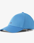 Casquette Tommy Hilfiger bleue en coton bio - Georgespaul