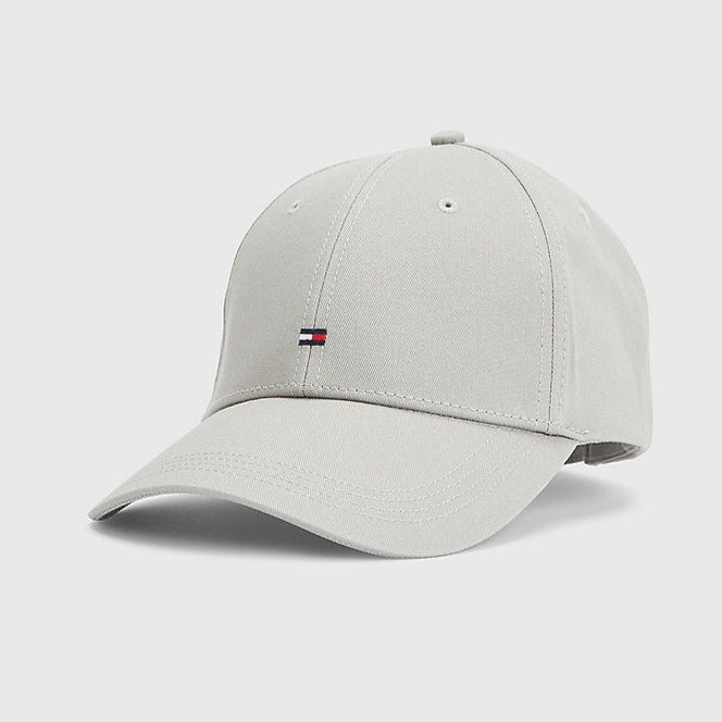 Casquette homme Tommy Hilfiger grise en coton bio