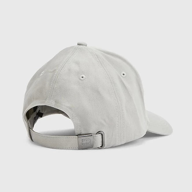 Casquette homme Tommy Hilfiger grise en coton bio