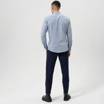 Afbeelding in Gallery-weergave laden, Chemise OLYMP bleue pour homme I Georgespaul
