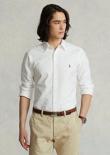 Chemise Ralph Lauren blanche en coton - Georgespaul