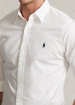 Charger l&#39;image dans la galerie, Chemise Ralph Lauren blanche en coton Oxford pour homme I Georgespaul
