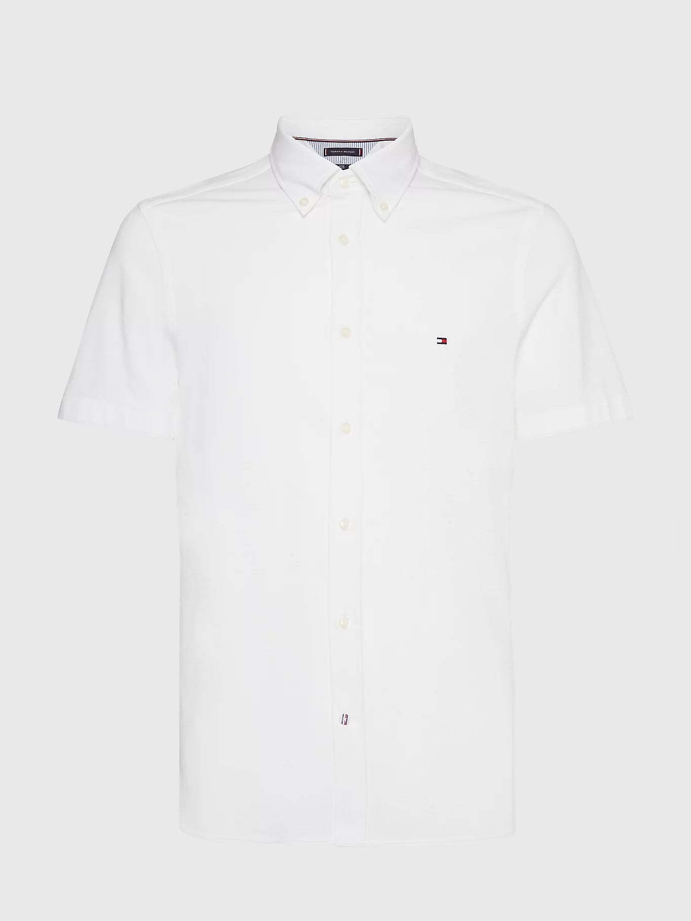 Weißes Hemd von Tommy Hilfiger aus Bio-Baumwolle