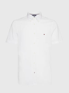 Weißes Hemd von Tommy Hilfiger aus Bio-Baumwolle