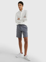 Afbeelding in Gallery-weergave laden, Chemise Tommy Hilfiger blanche en coton pour homme I Georgespaul
