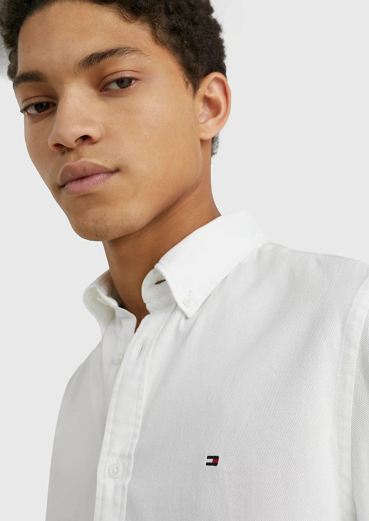 Chemise Tommy Hilfiger blanche - Georgespaul