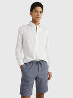 Afbeelding in Gallery-weergave laden, Chemise Tommy Hilfiger blanche en coton pour homme I Georgespaul
