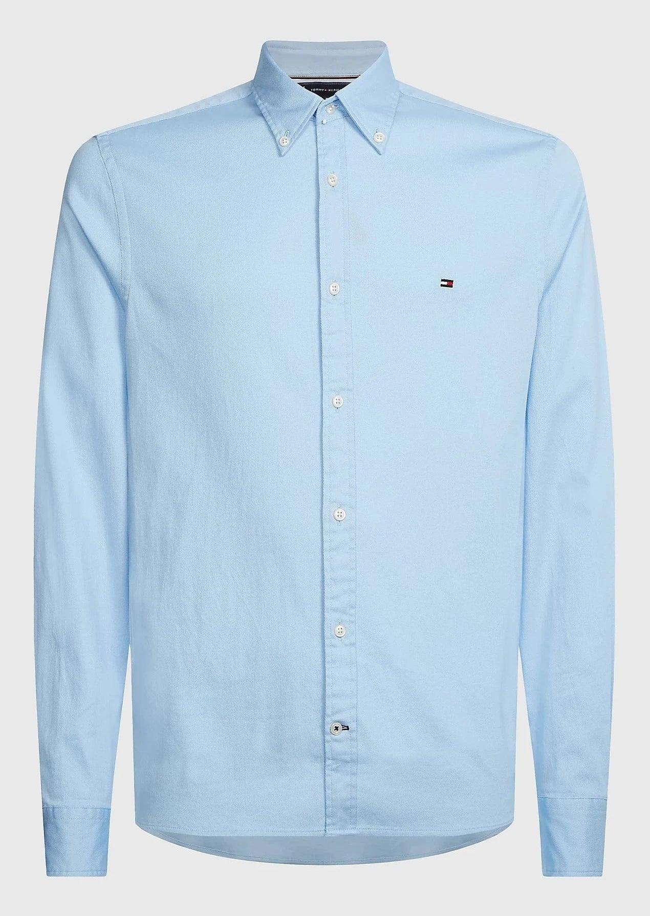 Chemise Tommy Hilfiger bleu clair - Georgespaul