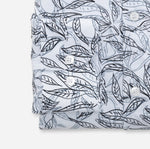 Charger l&#39;image dans la galerie, Chemise à imprimés homme OLYMP ajustée blanche coton stretch | Georgespaul
