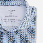 Afbeelding in Gallery-weergave laden, Chemise à motifs Luxor OLYMP droite blanche pour homme I Georgespaul
