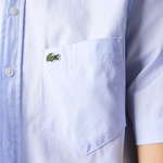 Charger l&#39;image dans la galerie, Chemise manches courtes homme Lacoste bleu clair coton Oxford | Georgespaul

