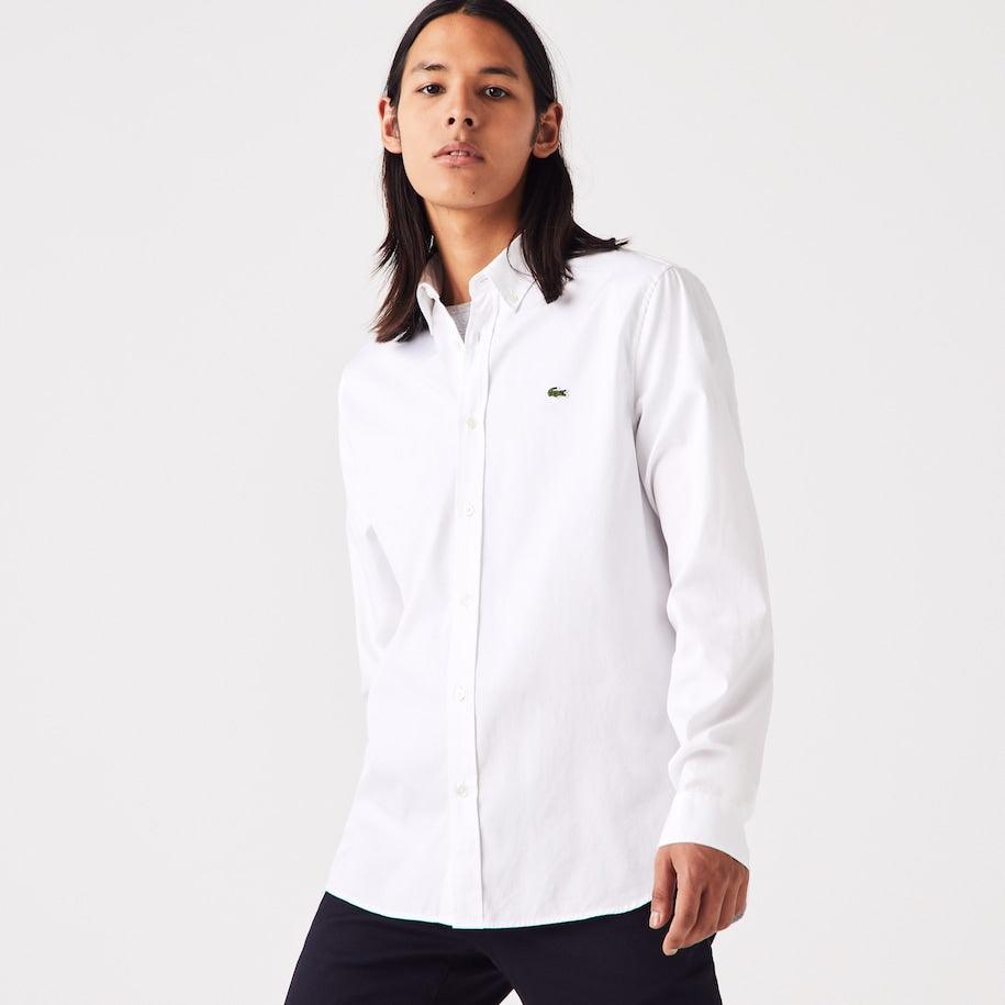 Chemise Lacoste blanche en coton’ - Georgespaul