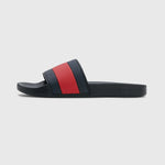 Afbeelding in Gallery-weergave laden, Claquettes Tommy Hilfiger noires pour homme I Georgespaul
