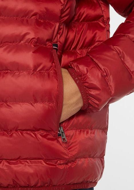 Doudoune Tommy Hilfiger rouge - Georgespaul