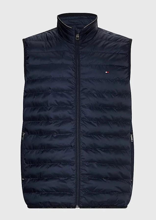 Doudoune sans manches Tommy Hilfiger marine - Georgespaul