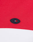 Sweat à capuche zippé tricolore homme Eden Park rouge | Georgespaul