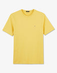T-shirt pour homme Eden Park jaune en coton | Georgespaul