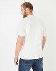 T-shirt à manches courtes pour homme Eden Park blanc en coton | Georgespaul
