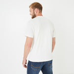 Charger l&#39;image dans la galerie, T-shirt à manches courtes pour homme Eden Park blanc en coton | Georgespaul
