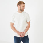Charger l&#39;image dans la galerie, T-shirt à manches courtes pour homme Eden Park blanc en coton | Georgespaul
