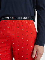 Laden Sie das Bild in den Galerie-Viewer, Ensemble de pyjama homme Tommy Hilfiger rouge en coton | Georgespaul
