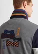 Afbeelding in Gallery-weergave laden, Polo manches longues Eden Park gris en coton | Georgespaul
