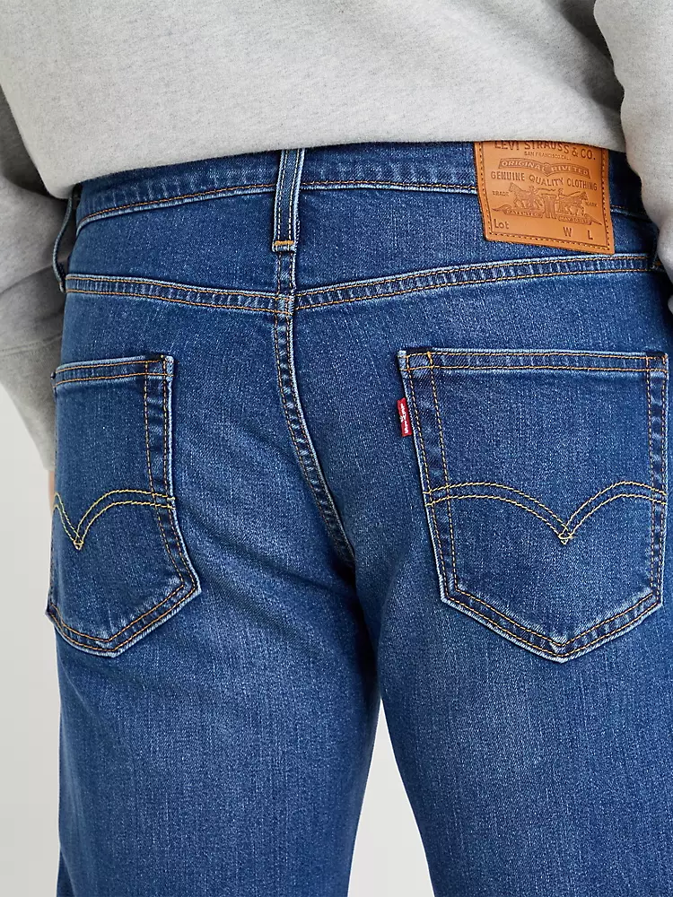 Blaue Levi's® 511™ Slim-Jeans aus Stretch-Baumwolle