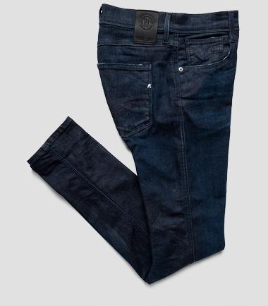 Blaue Replay Hyperflex Slim-Jeans