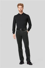 Afbeelding in Gallery-weergave laden, Pantalon chino pour homme Meyer gris en velours I Georgespaul
