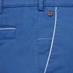 Laden Sie das Bild in den Galerie-Viewer, Pantalon chino homme New York Meyer bleu en twill de coton | Georgespaul
