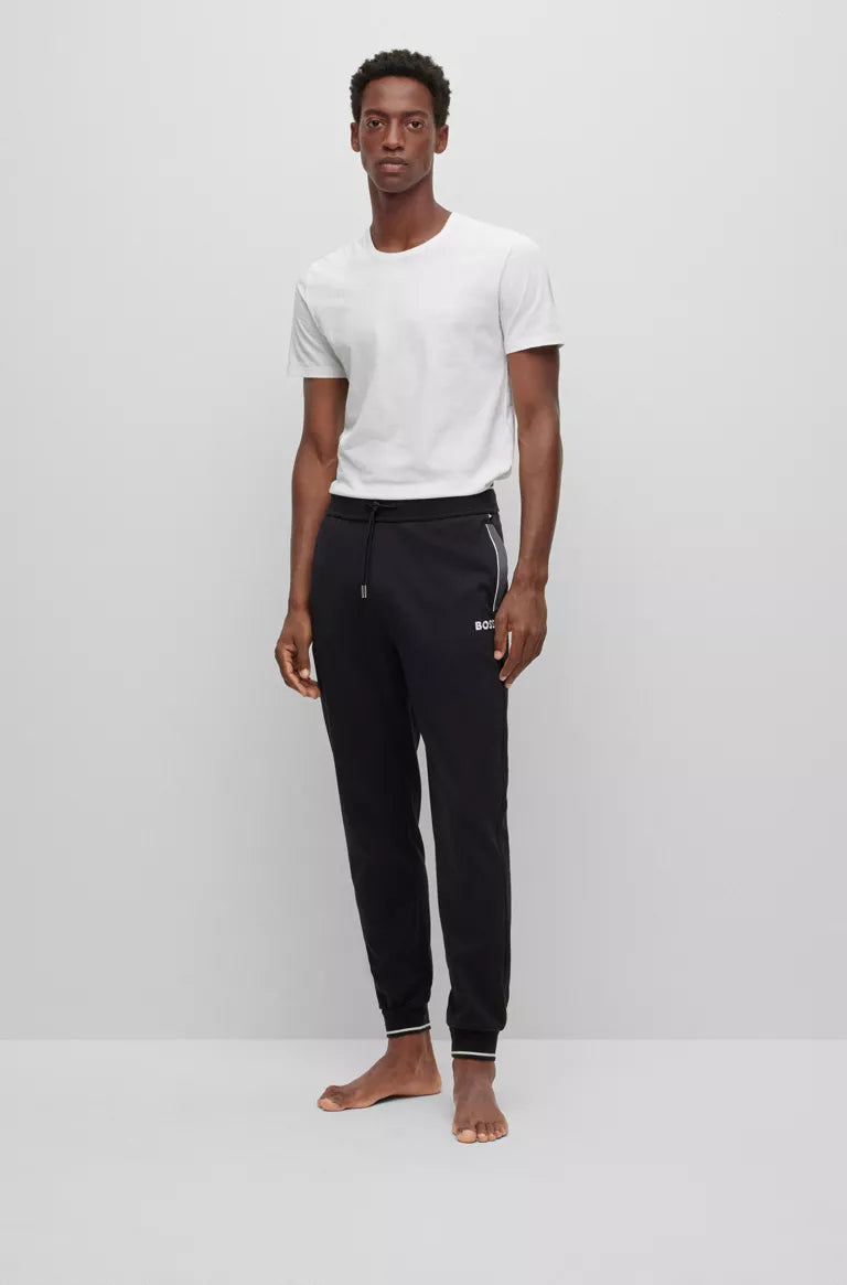 Pantalon de jogging BOSS noir en coton | Georgespaul