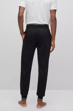 Charger l&#39;image dans la galerie, Pantalon de jogging BOSS noir en coton | Georgespaul
