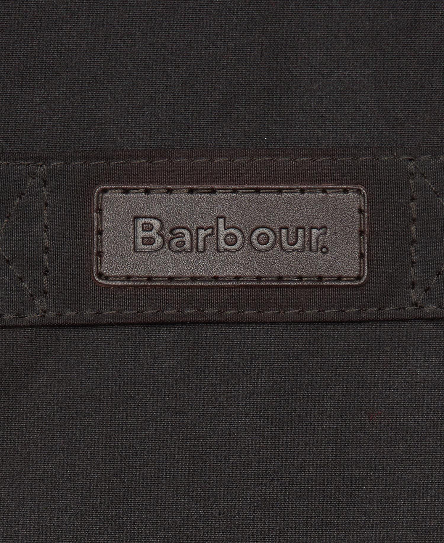 Parka imperméable Barbour marron en coton ciré - Georgespaul