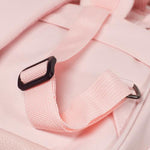 Laden Sie das Bild in den Galerie-Viewer, Kleiner rosafarbener Cabaïa-Rucksack und austauschbare Taschen
