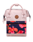 Petit sac à dos Cabaïa rose et poches interchangeables - Georgespaul