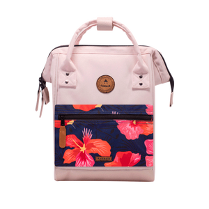 Kleiner rosafarbener Cabaïa-Rucksack und austauschbare Taschen