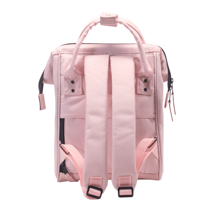 Petit sac à dos Cabaïa rose et poches interchangeables - Georgespaul