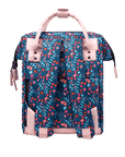 Petit sac à dos Cabaïa rose et poches interchangeables - Georgespaul